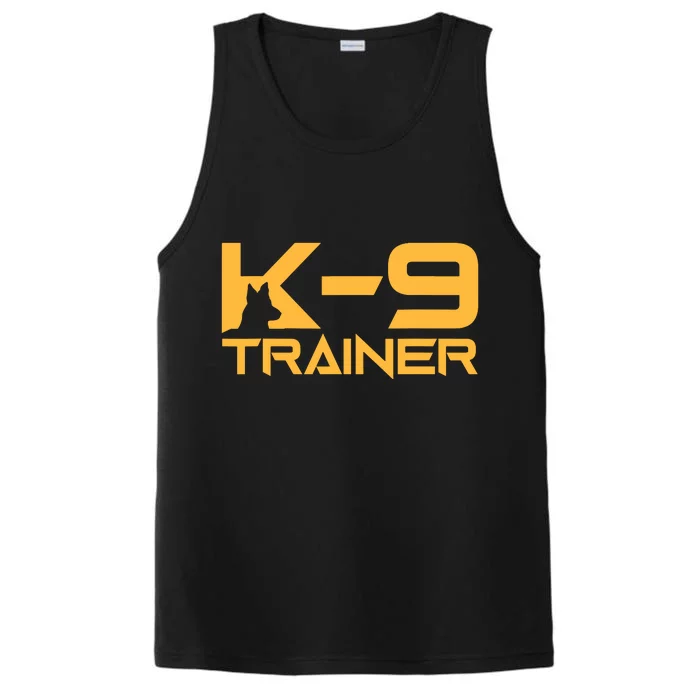 K9 K9 Dog Handler Trainer Police Security Halloween Performance Tank