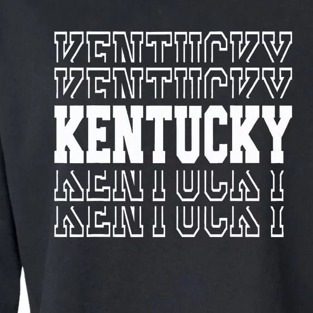 Kentucky Cropped Pullover Crew