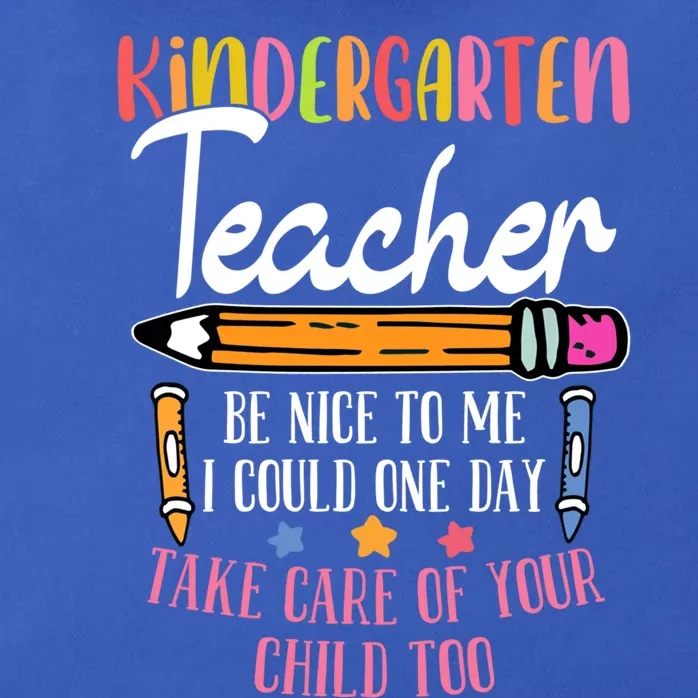 Kindergartner Kindergarten Educators Kindergarten Teacher Cute Gift Zip Tote Bag