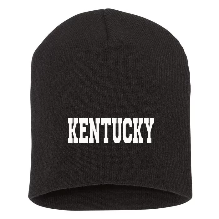 Kentucky Short Acrylic Beanie