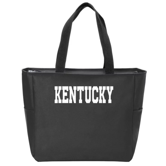 Kentucky Zip Tote Bag