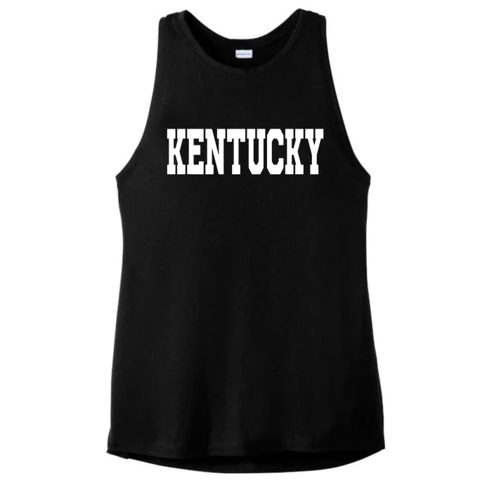 Kentucky Ladies Tri-Blend Wicking Tank