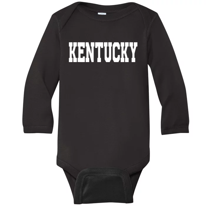 Kentucky Baby Long Sleeve Bodysuit