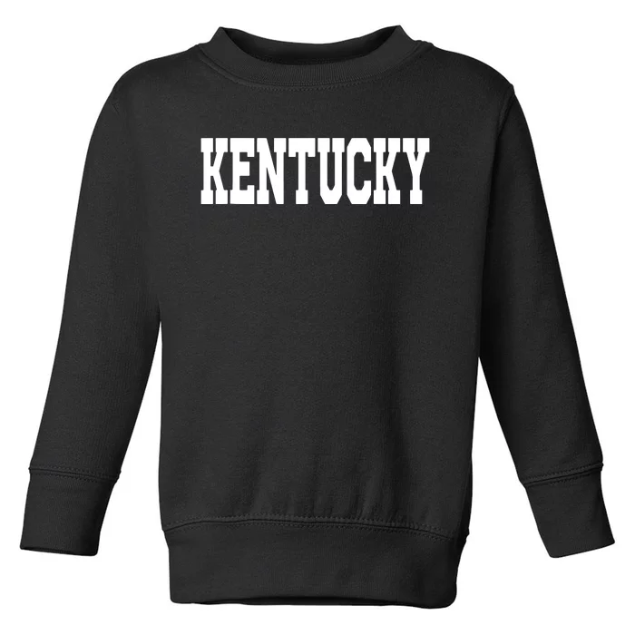 Kentucky Toddler Sweatshirt