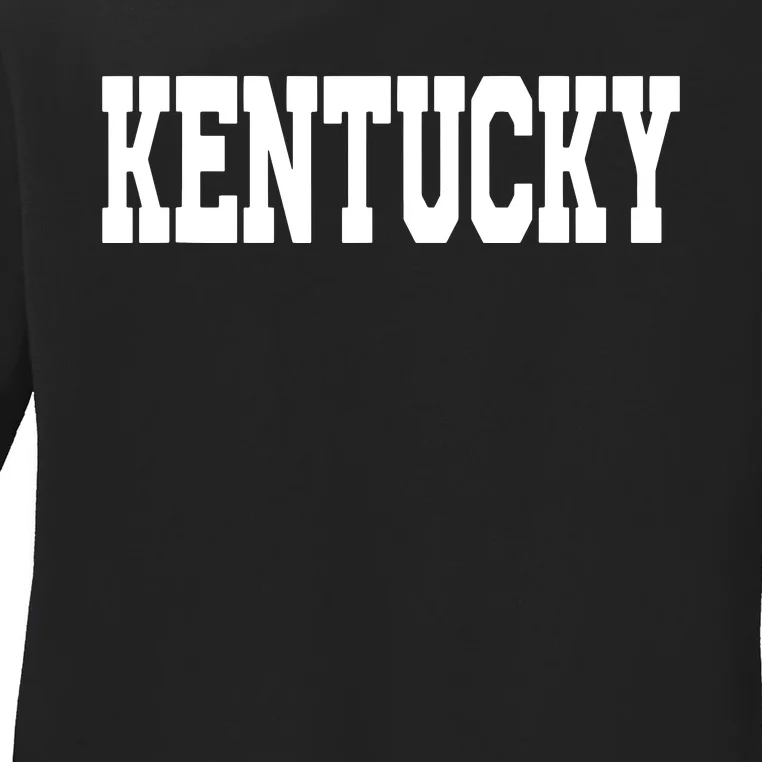 Kentucky Ladies Long Sleeve Shirt