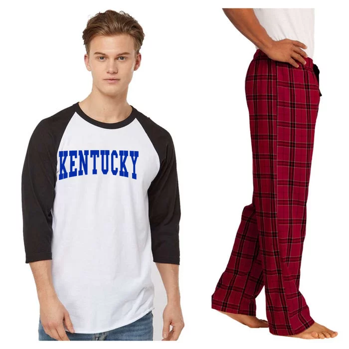 Kentucky Raglan Sleeve Pajama Set