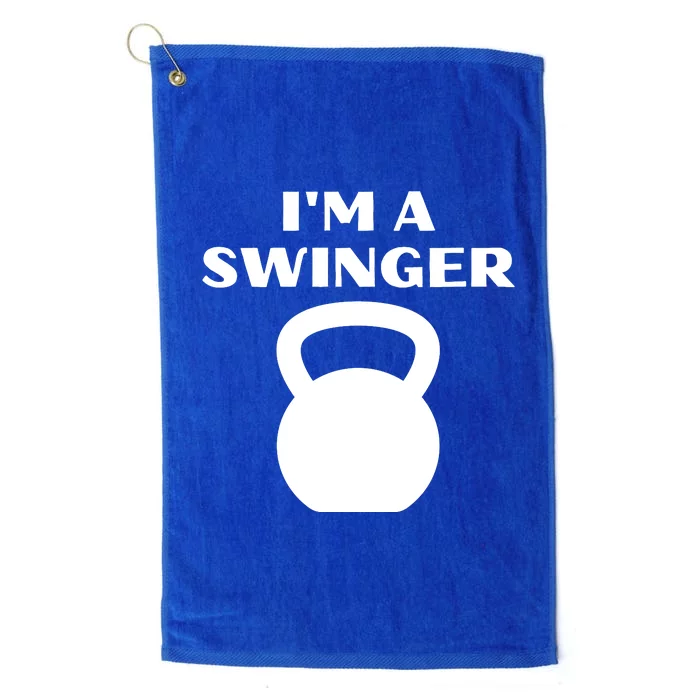 Kettlebell Platinum Collection Golf Towel