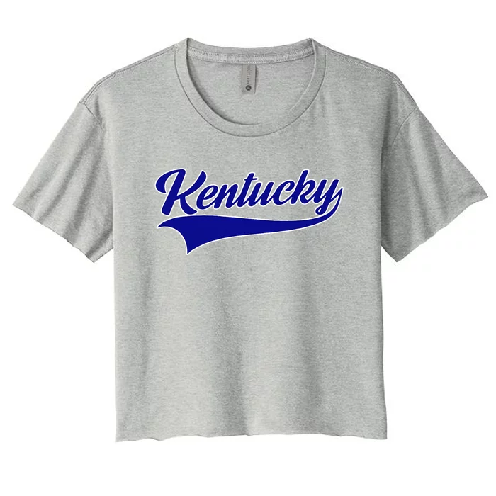 Kentucky Women's Crop Top Tee