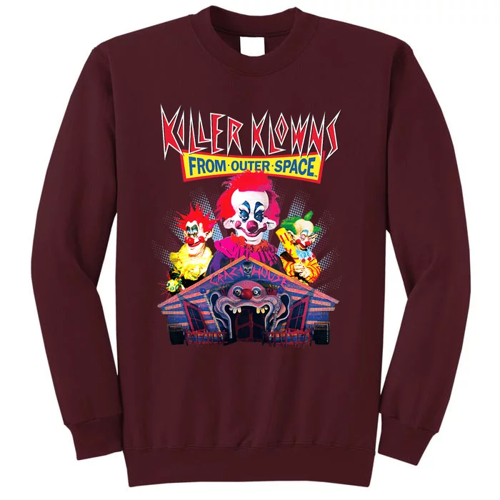 Killer Klowns From Outer Space Crazy House Tall Sweatshirt