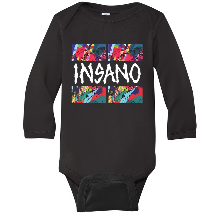 Kidcudi Kaws For Insano Baby Long Sleeve Bodysuit