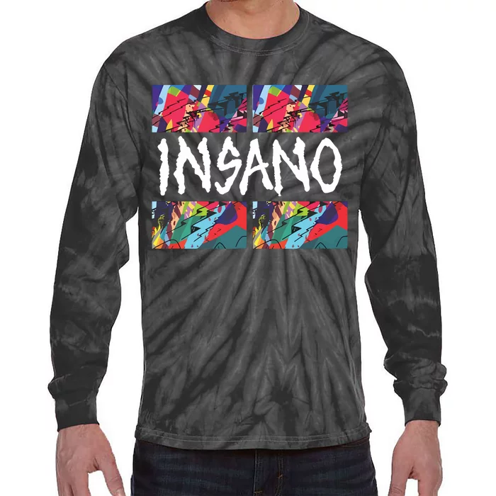 Kidcudi Kaws For Insano Tie-Dye Long Sleeve Shirt