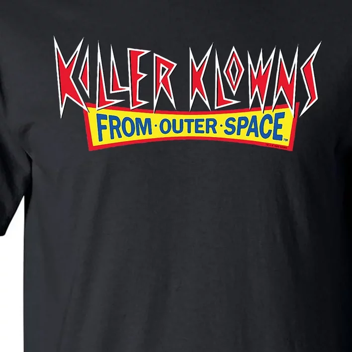 Killer Klowns From Outer Space Logo Tall T-Shirt