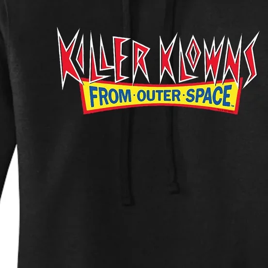 Killer Klowns From Outer Space Logo Women's Pullover Hoodie