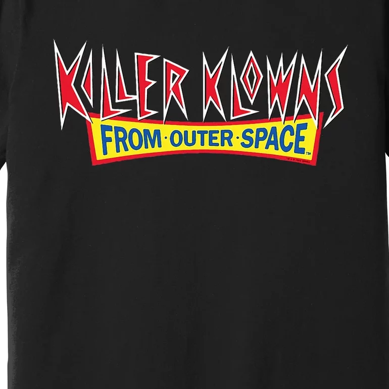 Killer Klowns From Outer Space Logo Premium T-Shirt