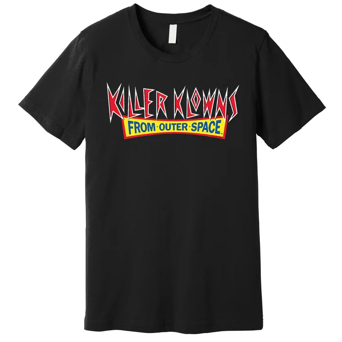 Killer Klowns From Outer Space Logo Premium T-Shirt