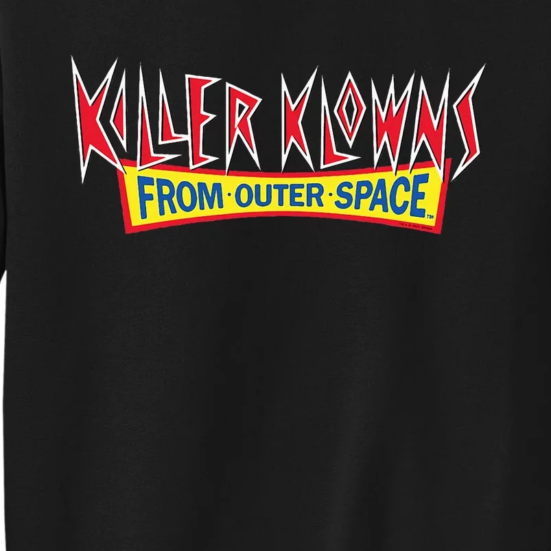 Killer Klowns From Outer Space Logo Tall Sweatshirt