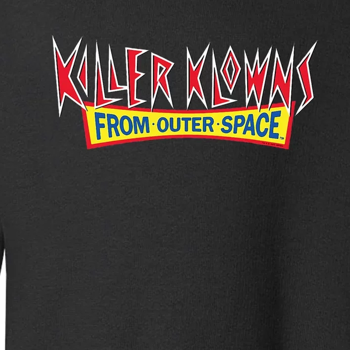 Killer Klowns From Outer Space Logo Toddler Sweatshirt