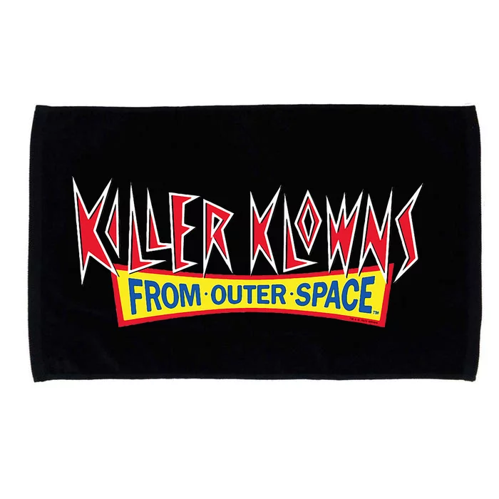 Killer Klowns From Outer Space Logo Microfiber Hand Towel