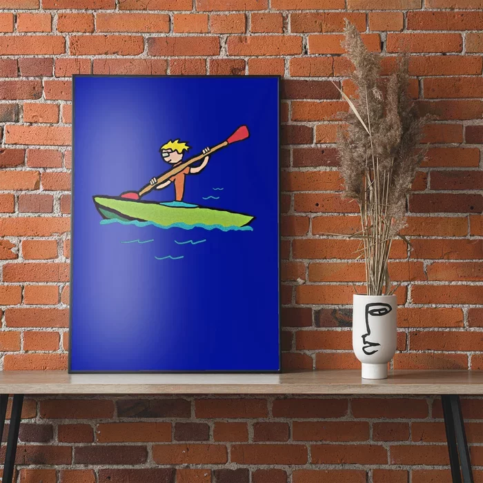 Kayak Kayaking Funny Kayak Lover Poster