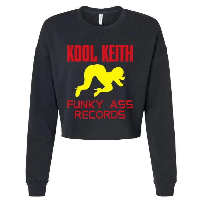 Kool Keith Funky Ass Records Cropped Pullover Crew