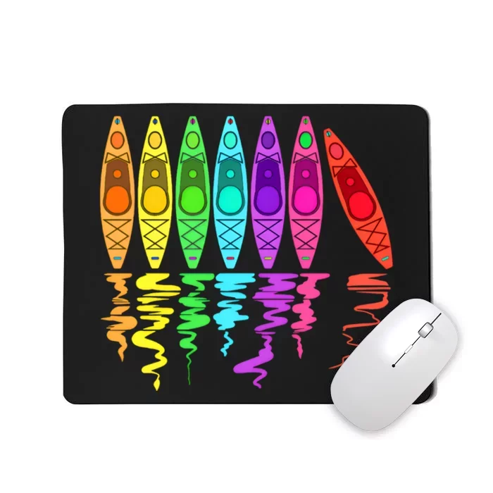 Kayakers Kayak For Women Kayaking Canoeing Adventure Mousepad