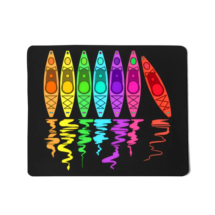 Kayakers Kayak For Women Kayaking Canoeing Adventure Mousepad