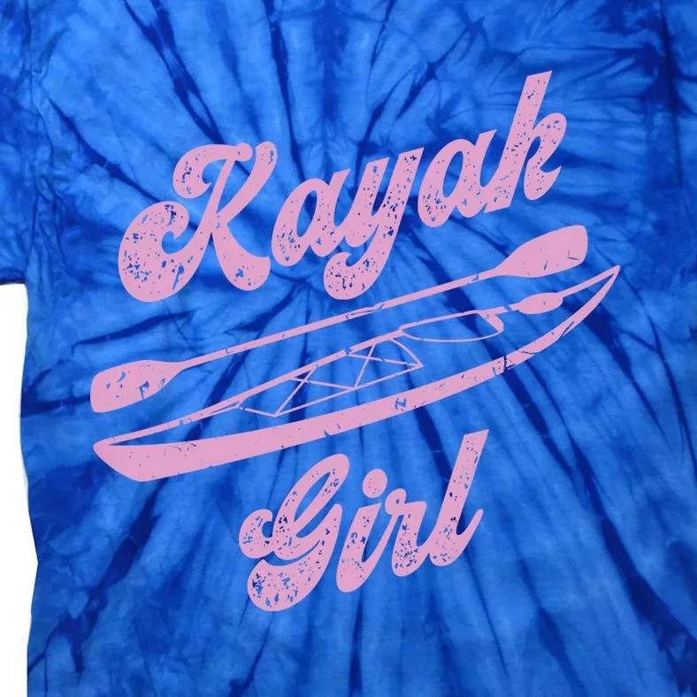 Kayaking Kayak Gift Tie-Dye T-Shirt