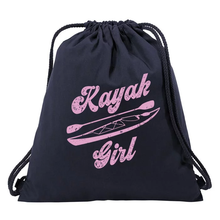 Kayaking Kayak Gift Drawstring Bag