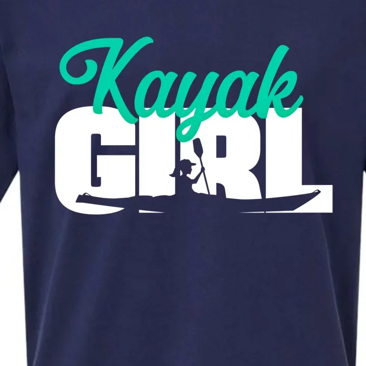 Kayaking Kayak Gift Sueded Cloud Jersey T-Shirt