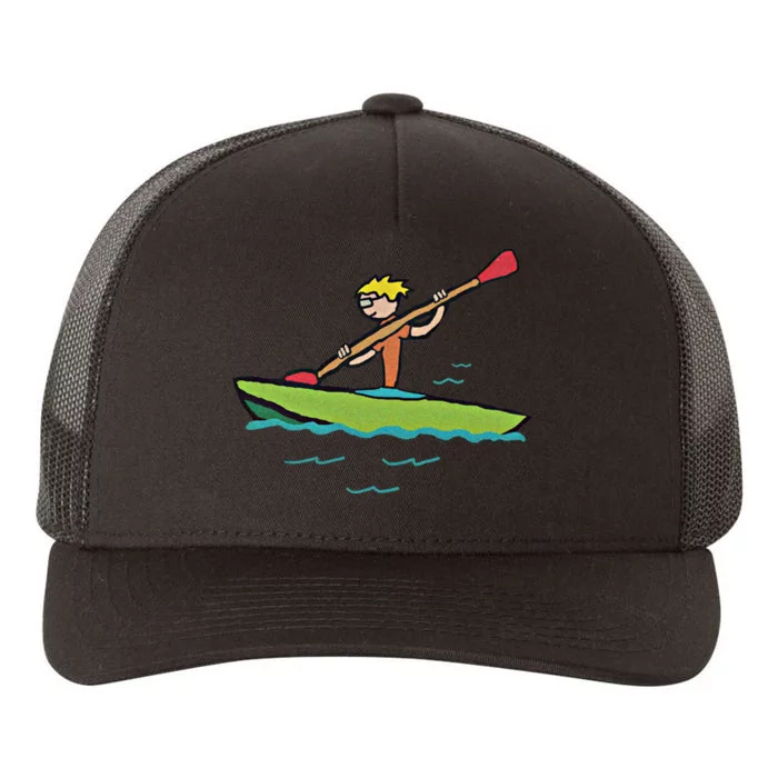 Kayaking Kayak Gift Yupoong Adult 5-Panel Trucker Hat