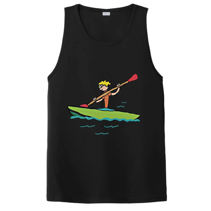 Kayaking Kayak Gift Performance Tank