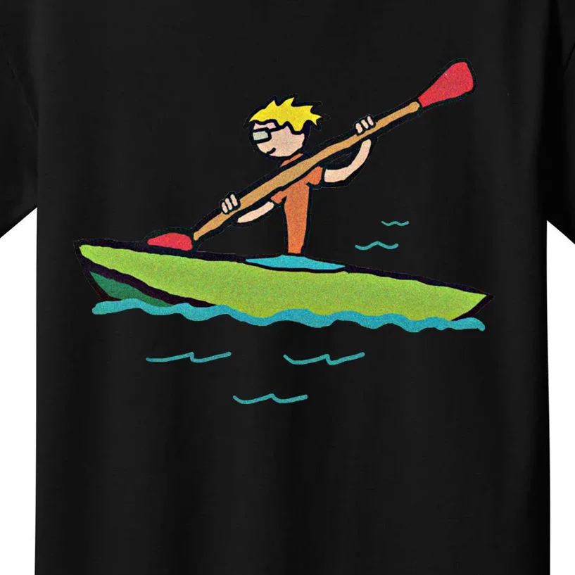 Kayaking Kayak Gift Kids T-Shirt