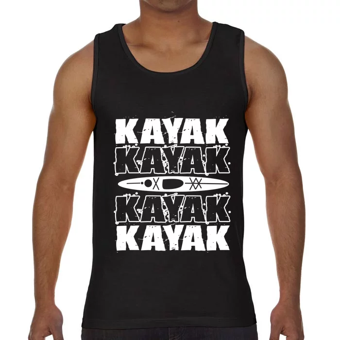 Kayak Kayak Gift Comfort Colors® Tank Top