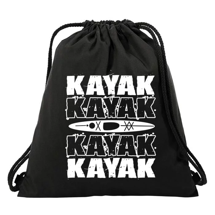 Kayak Kayak Gift Drawstring Bag