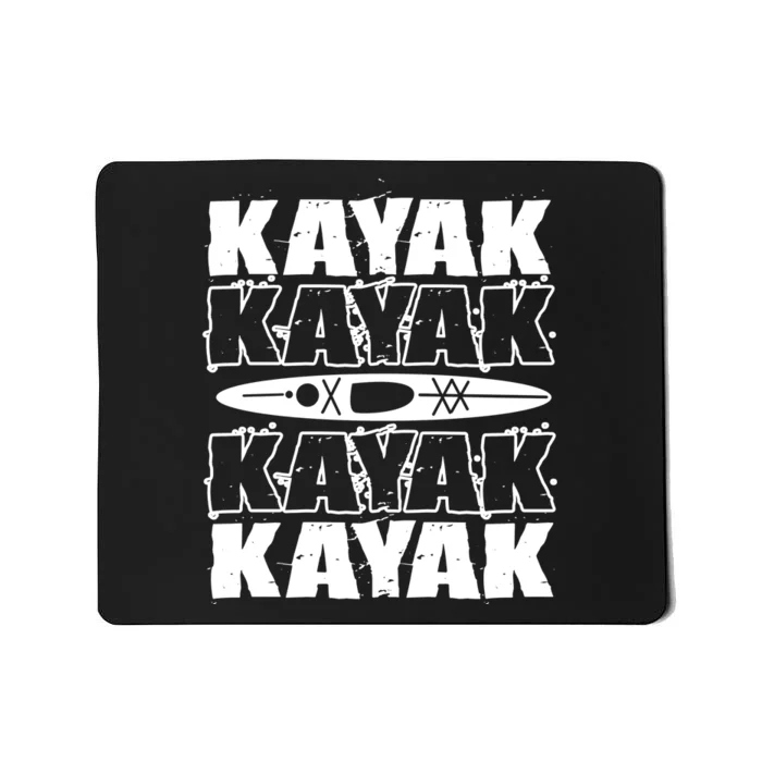 Kayak Kayak Gift Mousepad