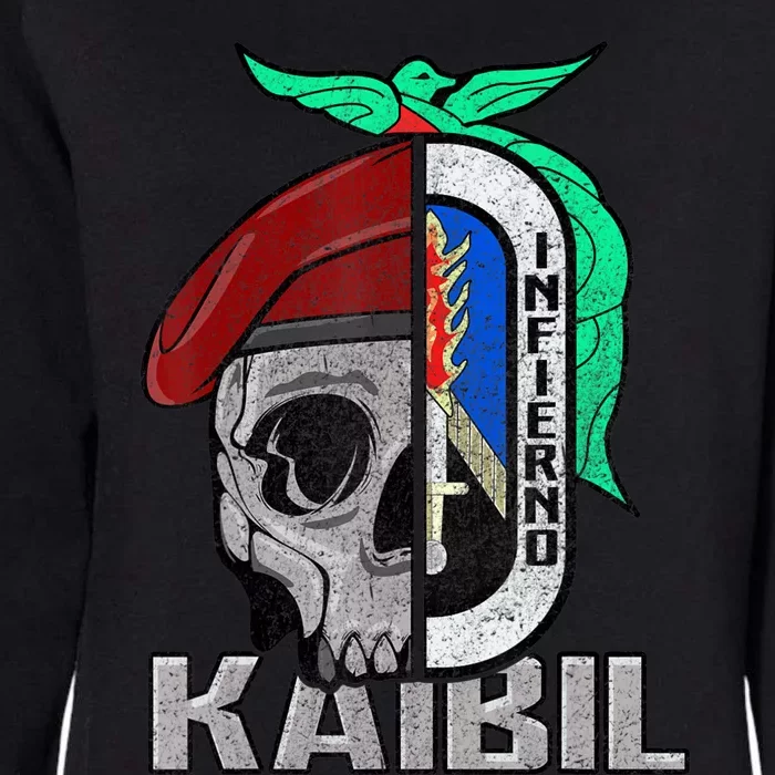 Kaibil Kaibiles Guatemalan Army Special Force Patriot Womens California Wash Sweatshirt