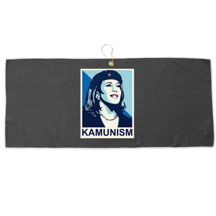 Kamunism Kamala Harris 2024 Large Microfiber Waffle Golf Towel