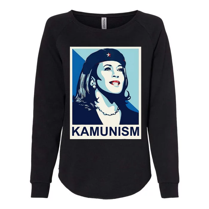 Kamunism Kamala Harris 2024 Womens California Wash Sweatshirt