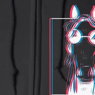 Keta Ketamine Horse Rave DJ Party Techno Full Zip Hoodie