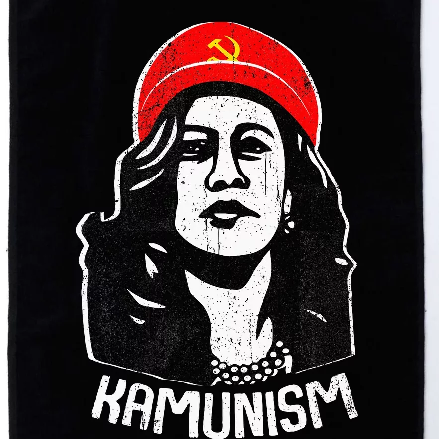 Kamunism Kamala Harris 2024 Election Communism Humor Platinum Collection Golf Towel