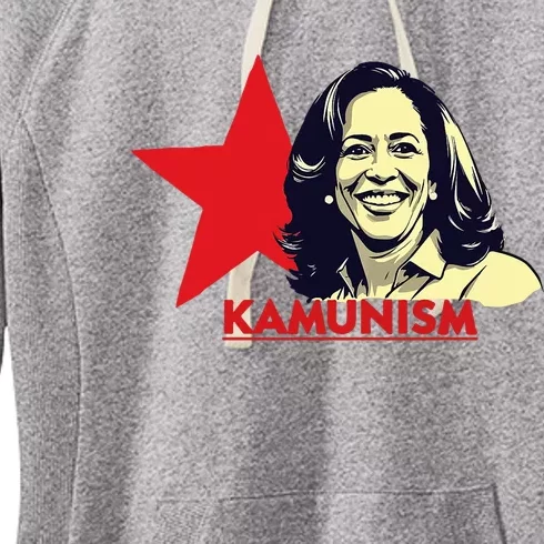 Kamunism Kamala Harris 2024 Elections Funny Trend Women's Fleece Hoodie