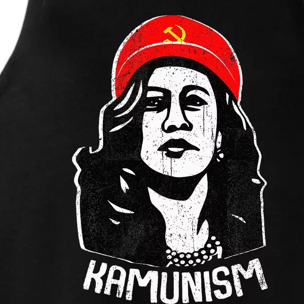 Kamunism Kamala Harris 2024 Election Communism Humor Ladies Tri-Blend Wicking Tank