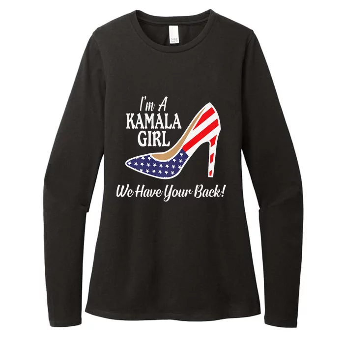 Kamala Kamala Harris Biden Harris Madam Vice President Premium Womens CVC Long Sleeve Shirt