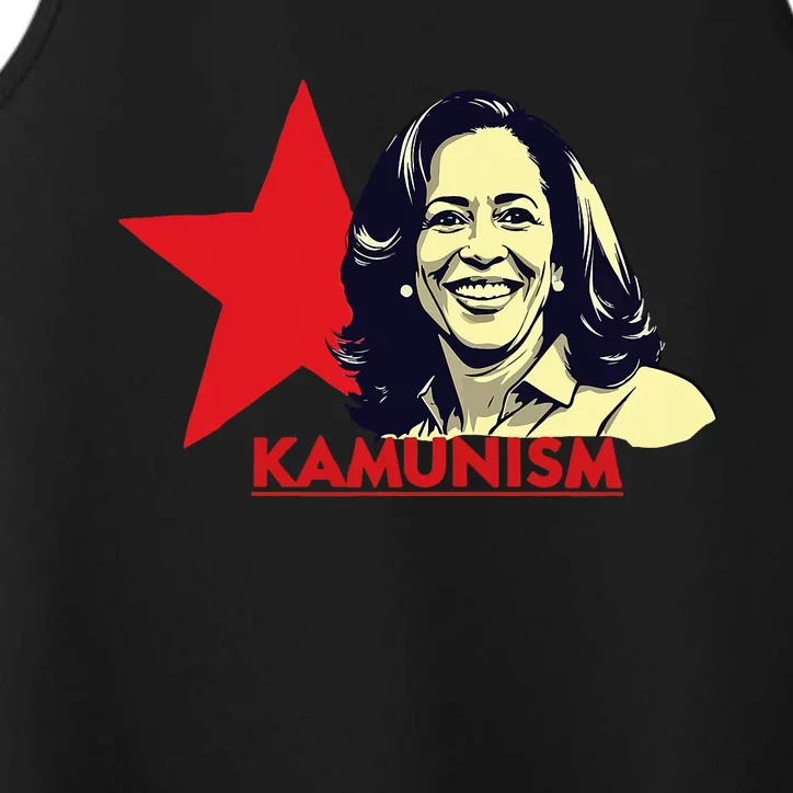 Kamunism Kamala Harris 2024 Elections Funny Trend Performance Tank