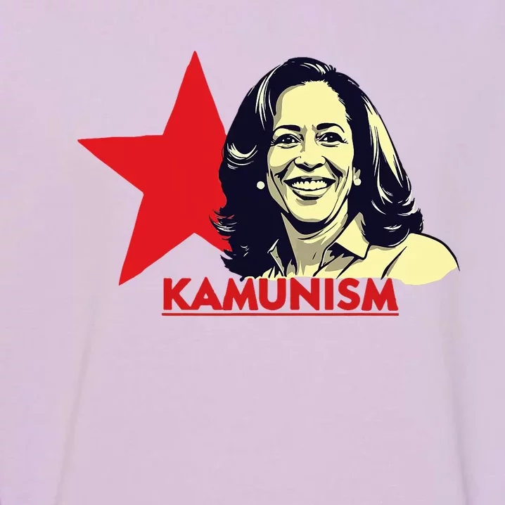 Kamunism Kamala Harris 2024 Elections Funny Trend Garment-Dyed Sweatshirt