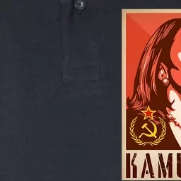 Kamunism Kamala Harris Communism Softstyle Adult Sport Polo