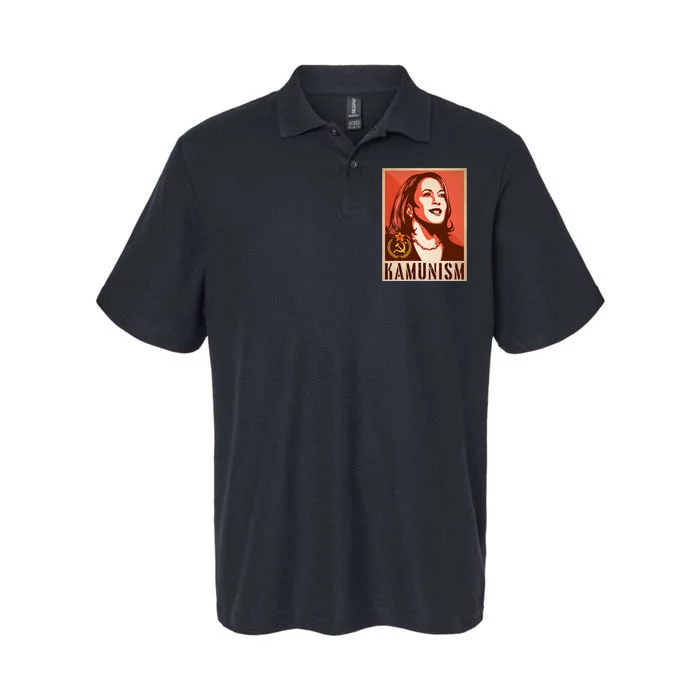 Kamunism Kamala Harris Communism Softstyle Adult Sport Polo