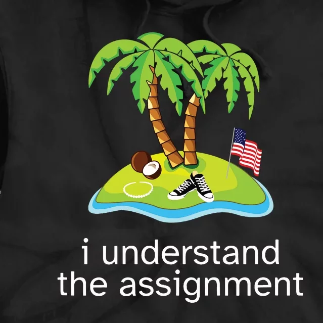 Khive Kamala I Understand The Assignment Tie Dye Hoodie