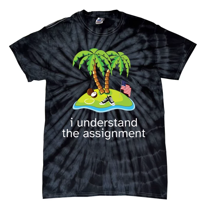 Khive Kamala I Understand The Assignment Tie-Dye T-Shirt