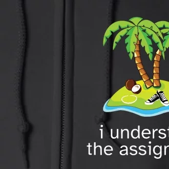 Khive Kamala I Understand The Assignment Full Zip Hoodie